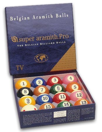 Poolballen Super Aramith pro TV 57,2 mm